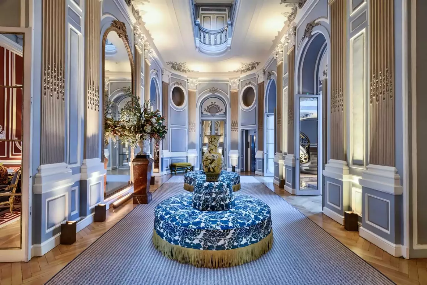 Historic palace interior at Santo Mauro Madrid
