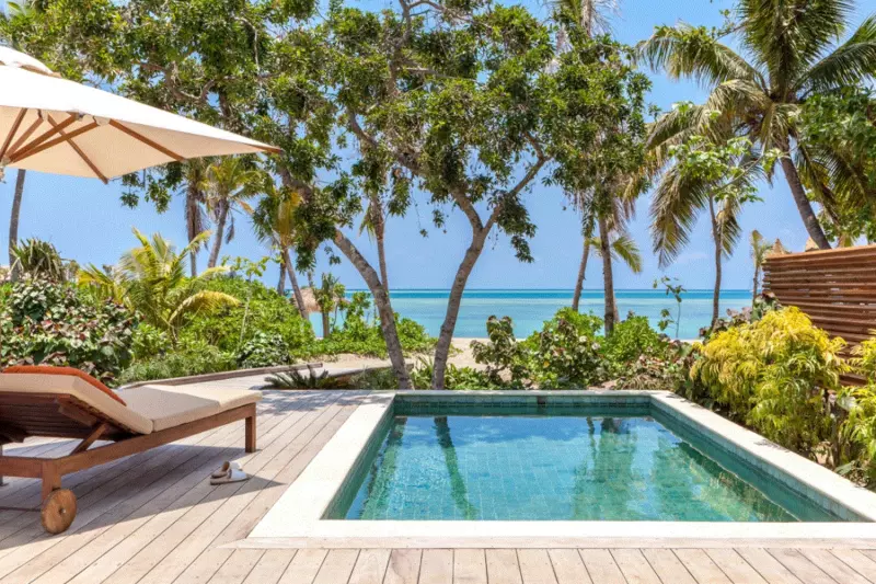 Beachfront Pool Villa