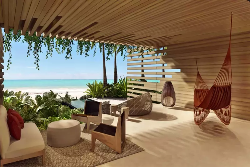 Oceanfront Balcony Pool Suite