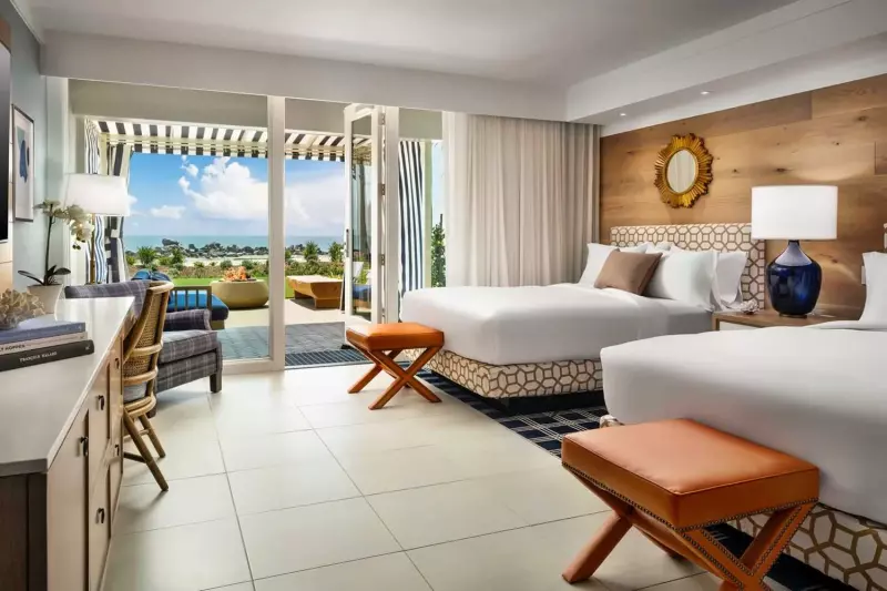Cabana Oceanfront Terrace Fire Pit Room
