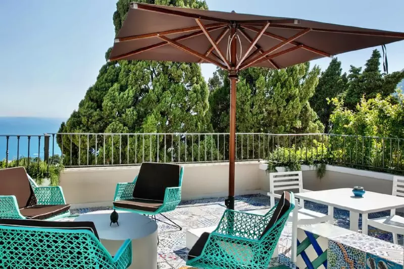 Chantecler Garden & Partial Sea View Suite