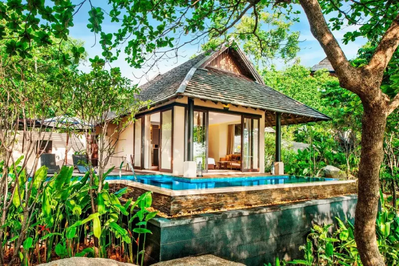 Tropical Ocean View Pool Villa