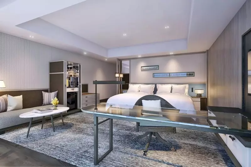 Panoramic Corner Room