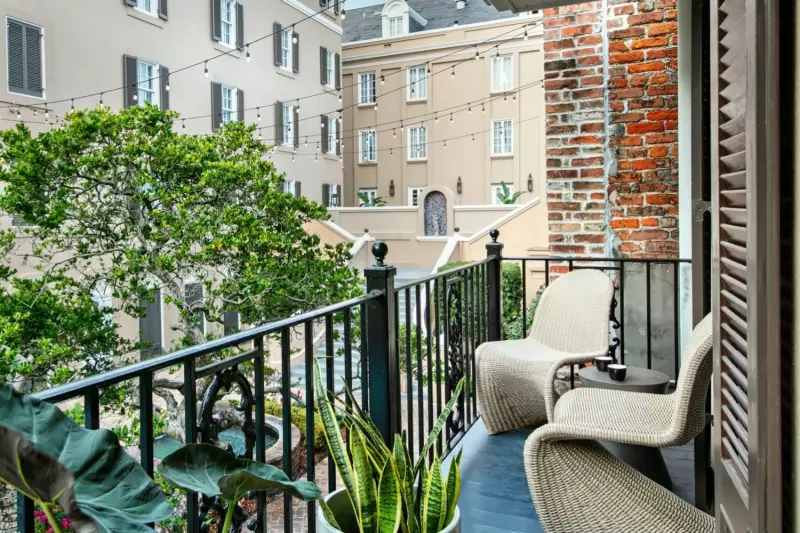 French Quarter Courtyard View Suite