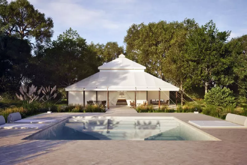 Grand Tented Pool Pavilion 