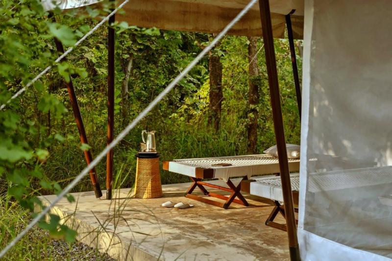 Tented Pool Pavilion