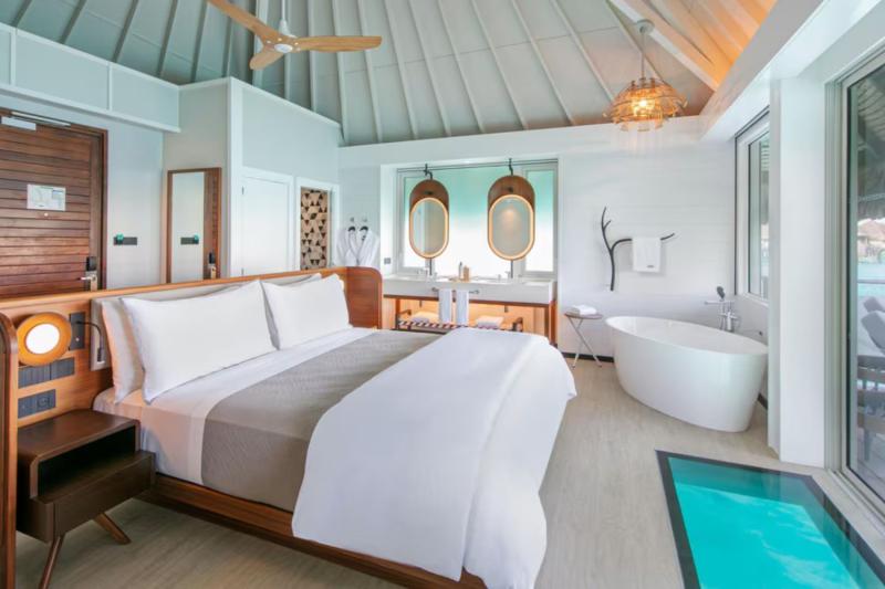 Overwater Lagoon Access Bungalow