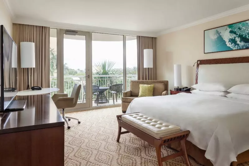 Partial Pool & Gulf View Room
