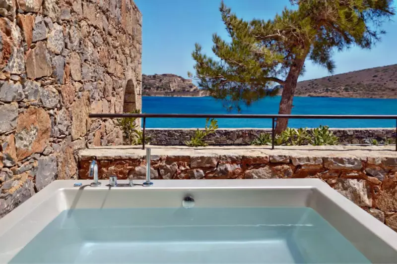 Spinalonga Island Aqua Room