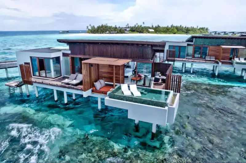 Overwater Sunset Ocean View Pool Villa 