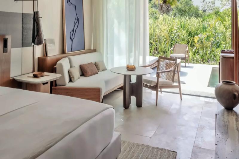 Lagoon Area Plunge Pool Room