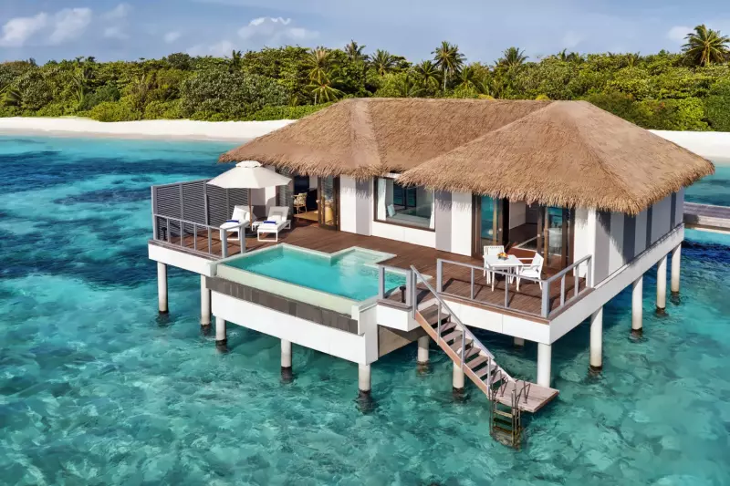 Sunset Overwater Pool Villa