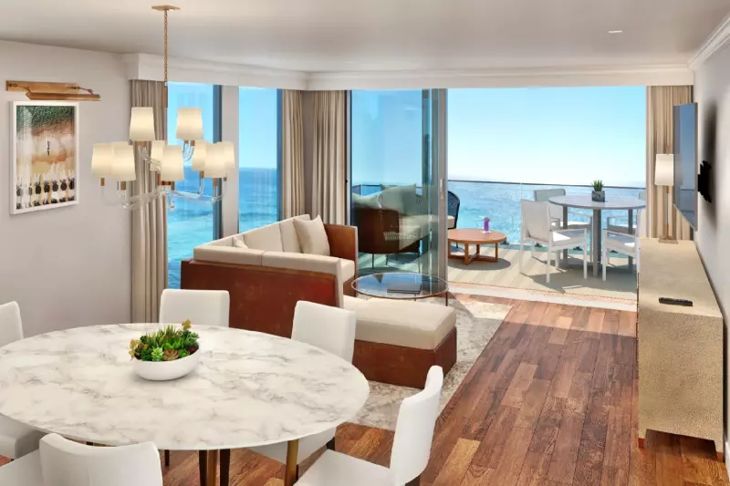 2 Bedroom Oceanfront California Suite