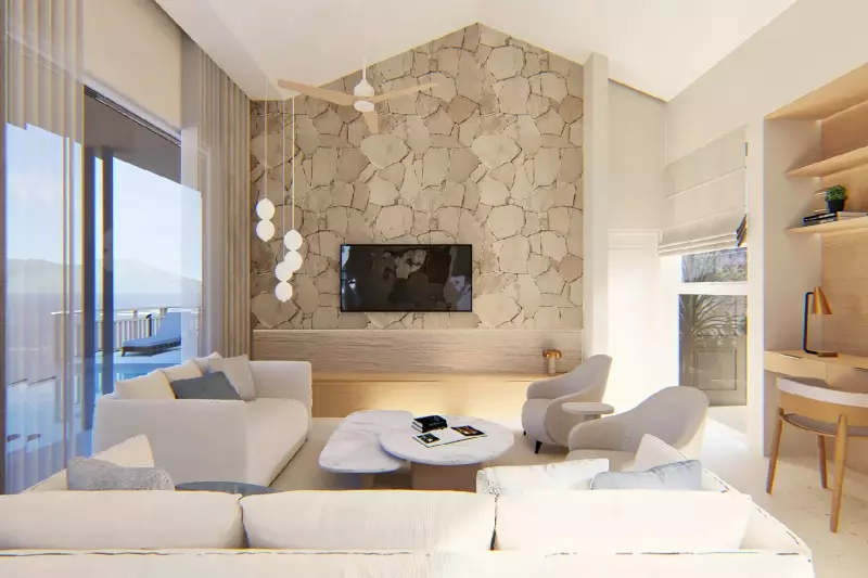 Hillside Penthouse Pool Suite