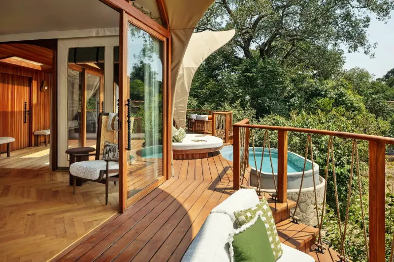 River View Pool Tented Suite