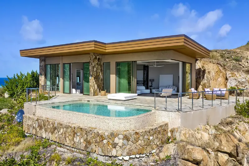 Cliff Penthouse Ocean View Pool Villa