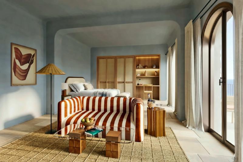 Delos Junior Partial Sea View Balcony Suite