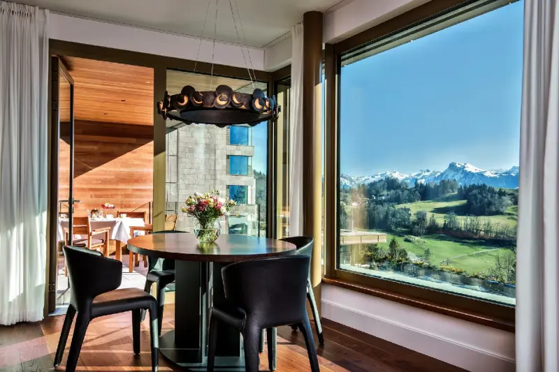 Contemporary Lake View Spa Suite