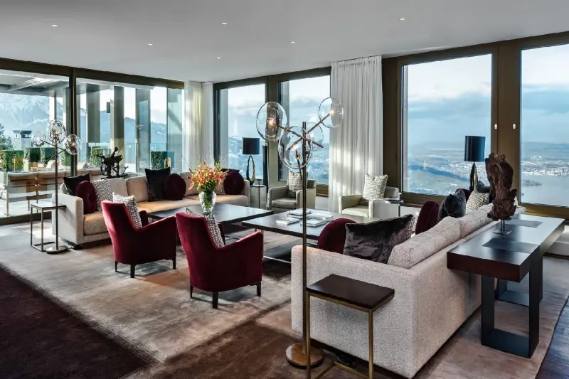 Contemporary Lake View Royal Suite