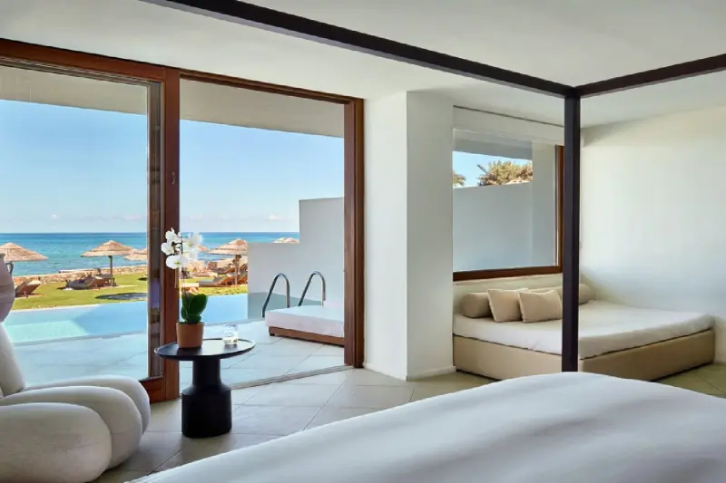 Junior Waterfront Bungalow Pool Suite