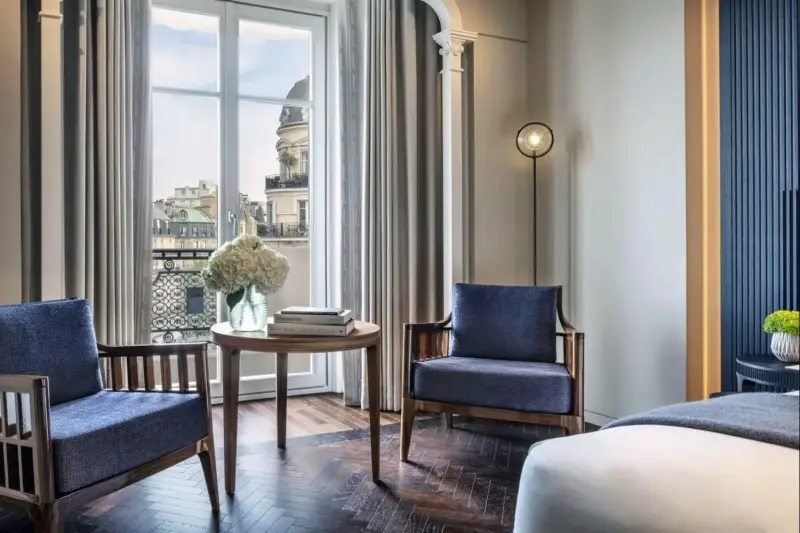 Eiffel View Deluxe Balcony Room