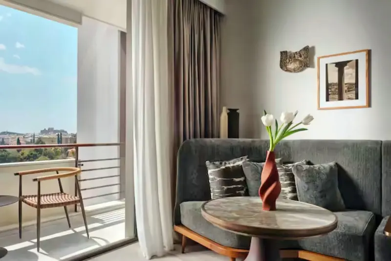 Deluxe Acropolis View Balcony Room