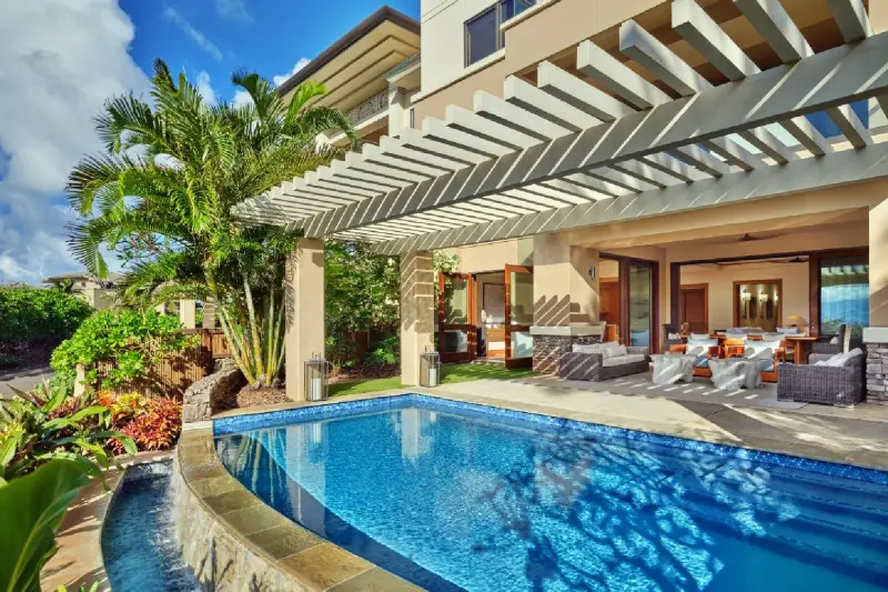 3 Bedroom Garden View Wailohia Pool Residence