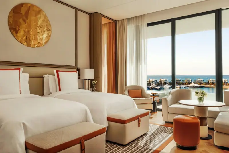 2 Bedroom Marina View Family Room