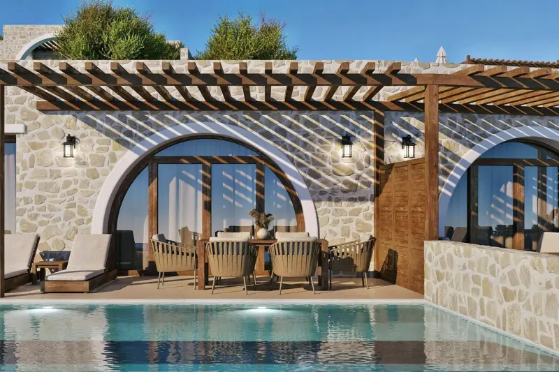 3 Bedroom Edge Seafront Pool Villa
