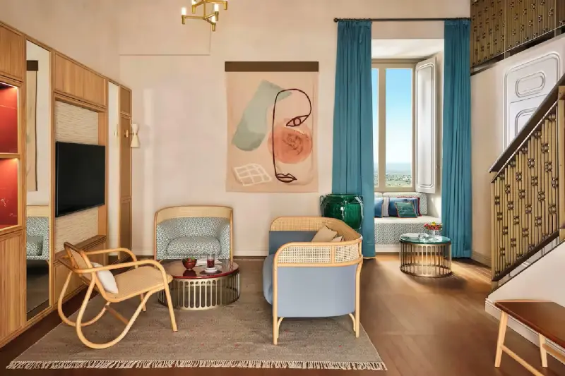 Sea View White Duplex Suite