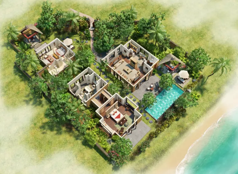2 Bedroom Luxury Pool Villa