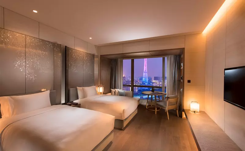 Deluxe Canton Tower River View Room
