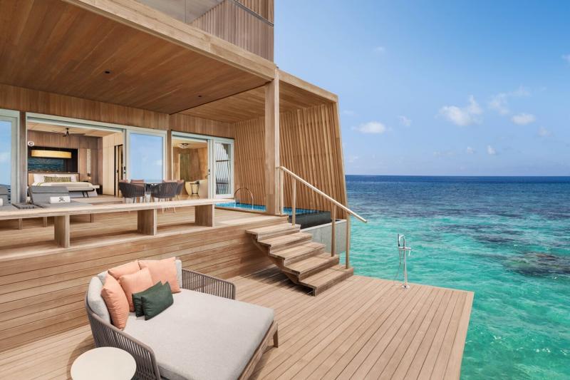 2 Bedroom Sunset Overwater Pool Villa