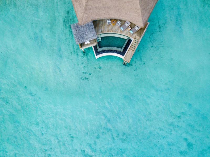 Sunset Overwater Pool Villa